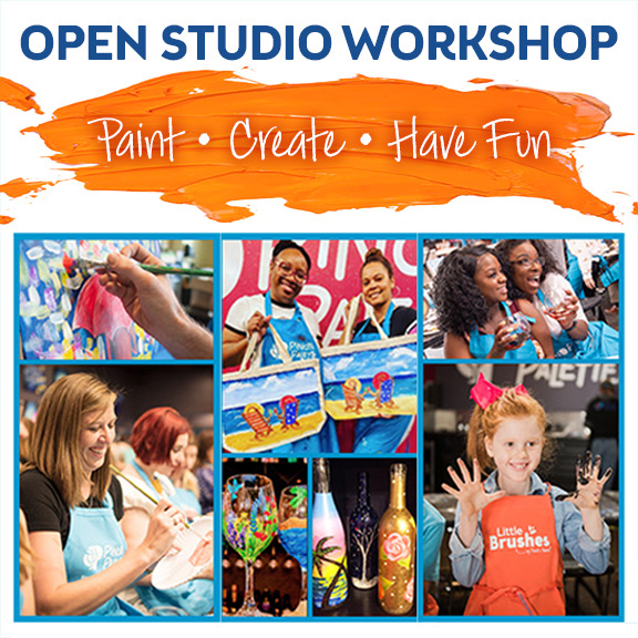ALL AGES OPEN STUDIO ❤🎨😍 Self-Guided Written and Video Instructions, KEEP THE MESS OUT OF THE HOUSE! 